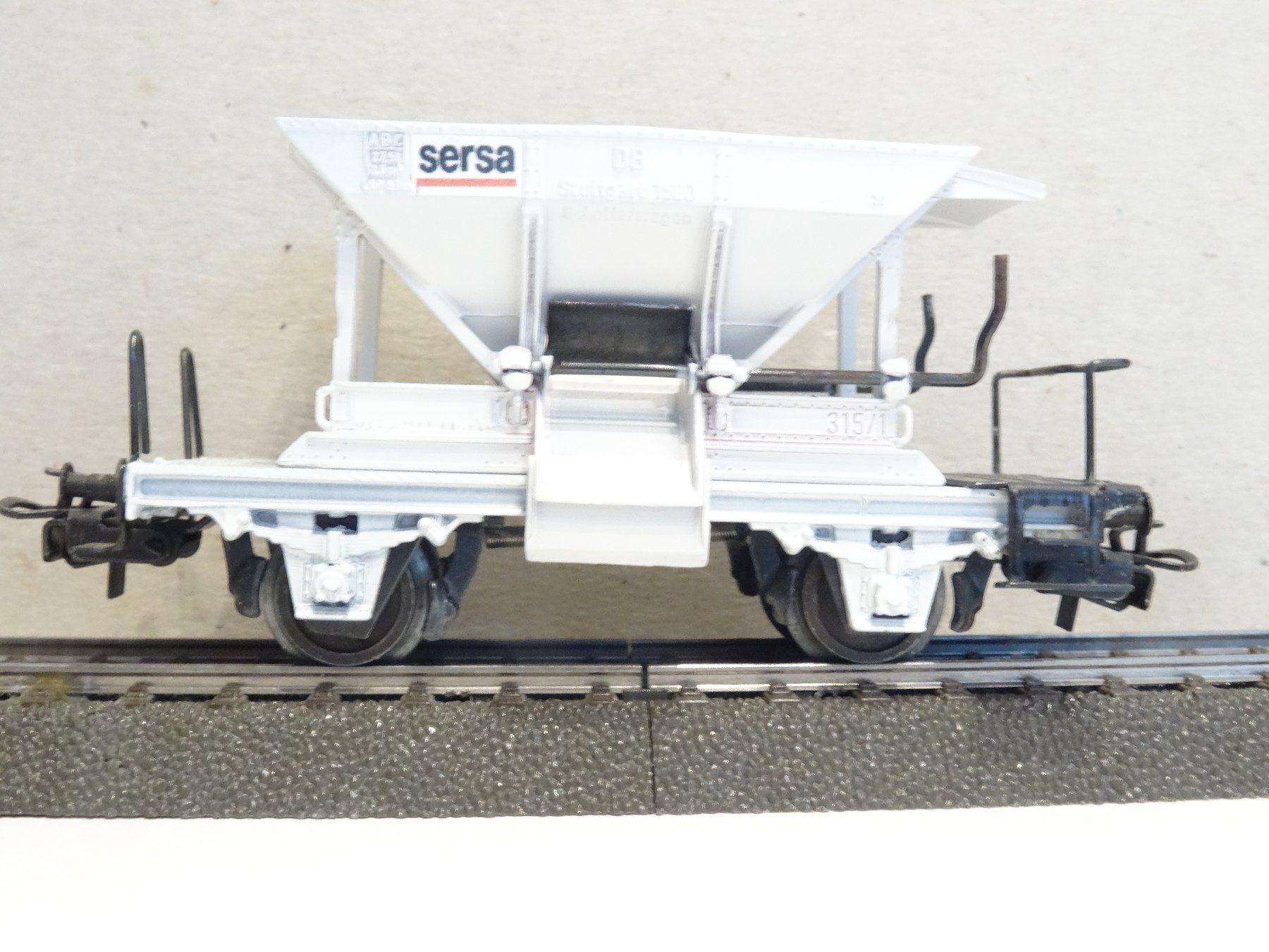 Märklin Modellini di ferrovie: Märklin H0 4610 Kieswagen "sersa" – Usato da Hochdorf venduto da Teger02 3