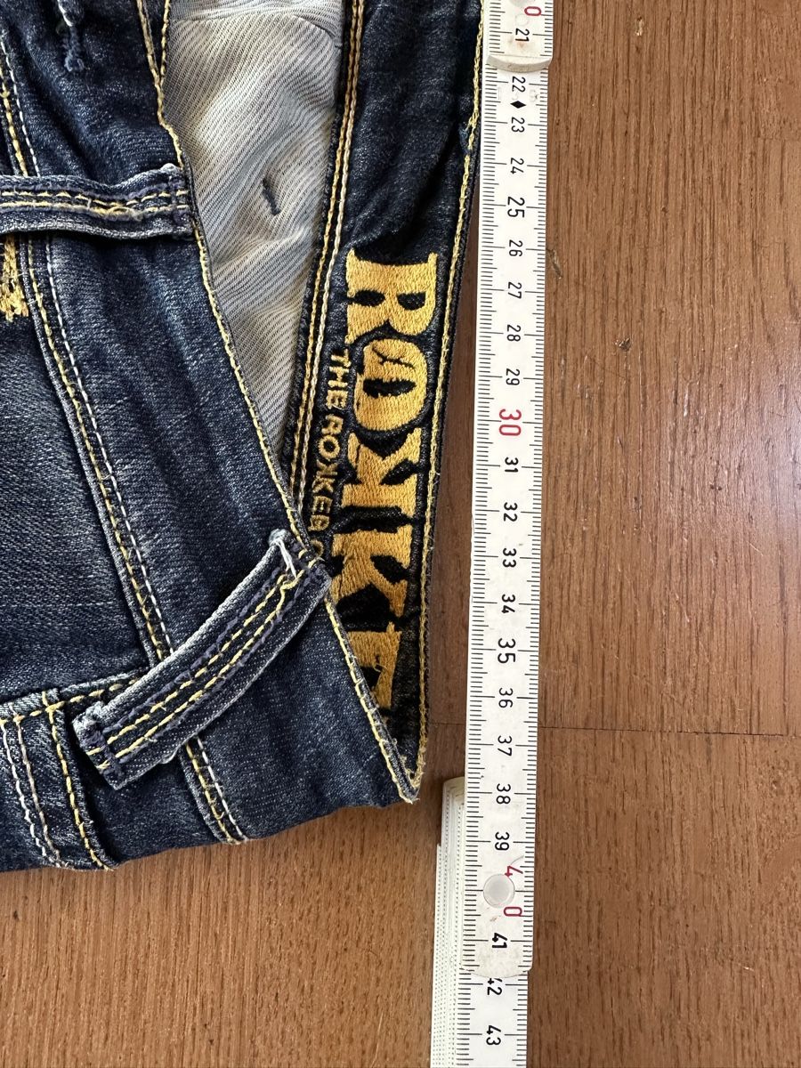 Rokker Jeans: Schöne Rokker Motorrad Jeans Hose – Usato da Bellwald venduto da Lupo539 3