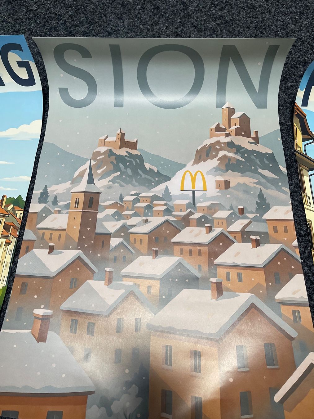 Foto & Immagini: McDonald's Poster – Usato da Kirchberg BE venduto da Matador13 2