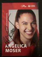 Autogrammkarte Angelica Moser Stabhochsprung signiert