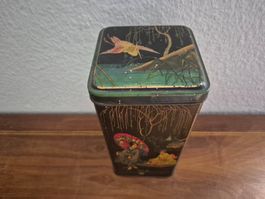 Alte Japan Tee Motiv Blechdose Vintage Reklame Blech Dose