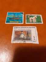 Lot de 3 Timbres Madagascar - Thèmes variés - Collection!