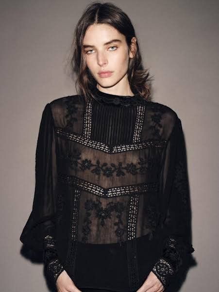 Zara Camicette: Zara Lace Blouse – Nuovo (secondo la descrizione) da Meilen venduto da nancy_rd 2