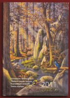 2011 Orginal Jahresbuch ERSTTAG   HALBMONDSTEMPEL SBK 160Fr.