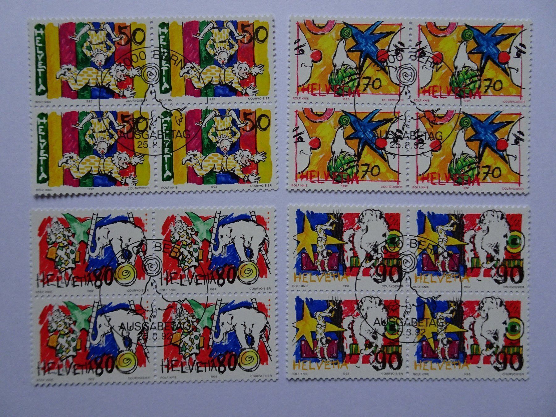 Tous les timbres: 1992 – Neuf (Voir description) à Aadorf par Chnorli-Furz