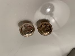 Ohrstecker Silber mit Luenettenkranz