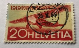 Nr.F 38 mit Vollstempel