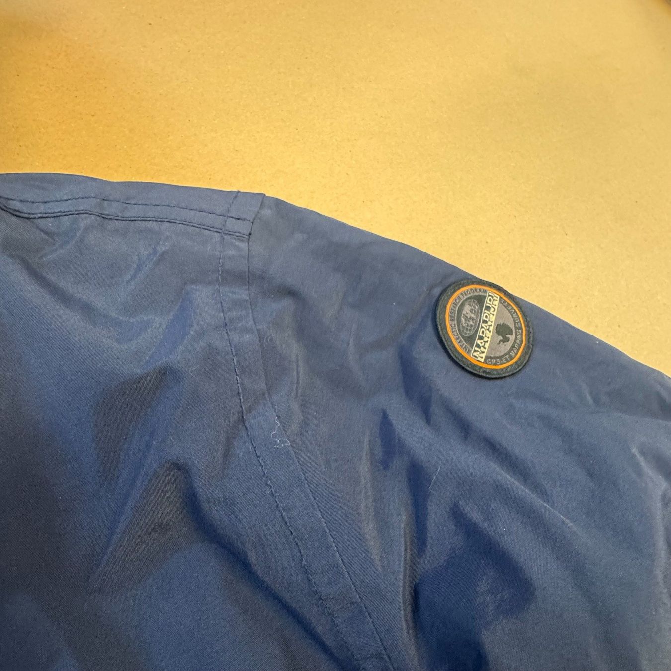 Napapijri Giacche: Napapijri navy blue functional rain-protective jac – Usato da St. Gallen venduto da sourced_limited 2