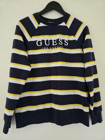GUESS Originals 1981 – Gestreifter Crewneck Pullover
