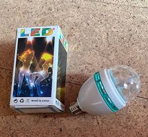 LED leucht Disco Kugel für normale Birnenfassung