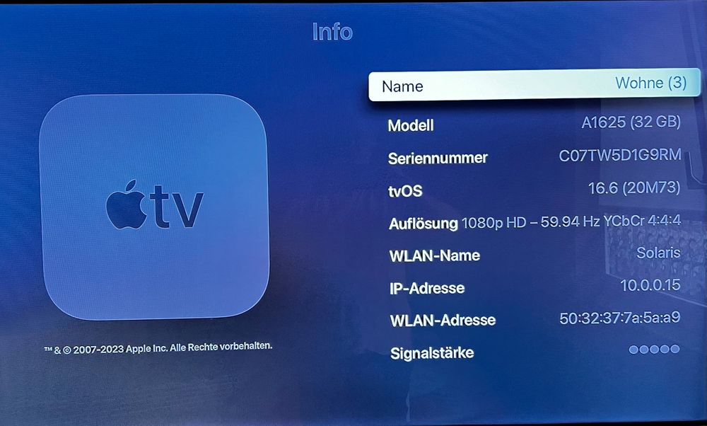 Apple TV - A1625 | Kaufen auf Ricardo