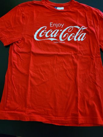 Coca-Cola T-Shirt, Gr. M, Rot