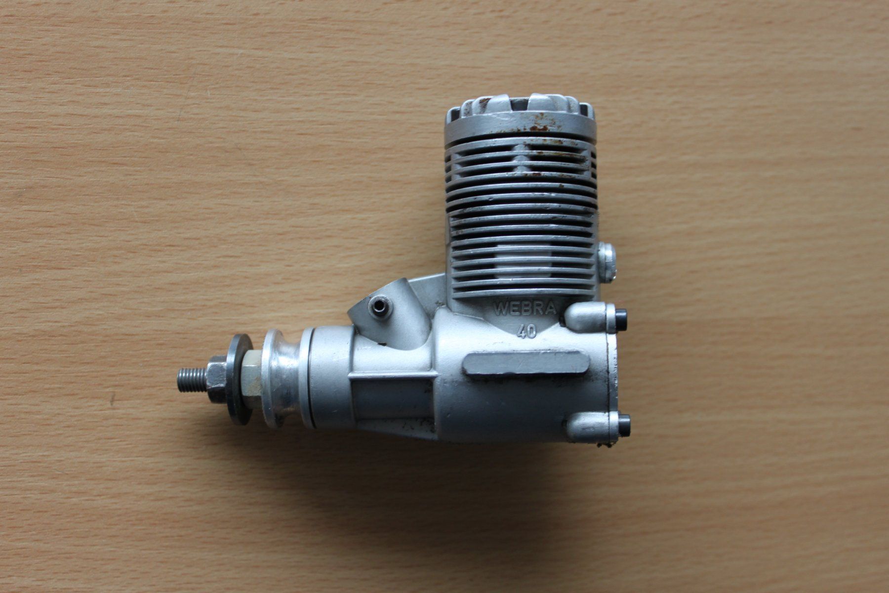 Modellismo RC: Modellmotor Webra speed 40 R/C  No. 1034 – Usato da Grosswangen venduto da heus 2