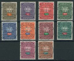 1968 - Dienstmarken - Ersttag Voll Stempel ET