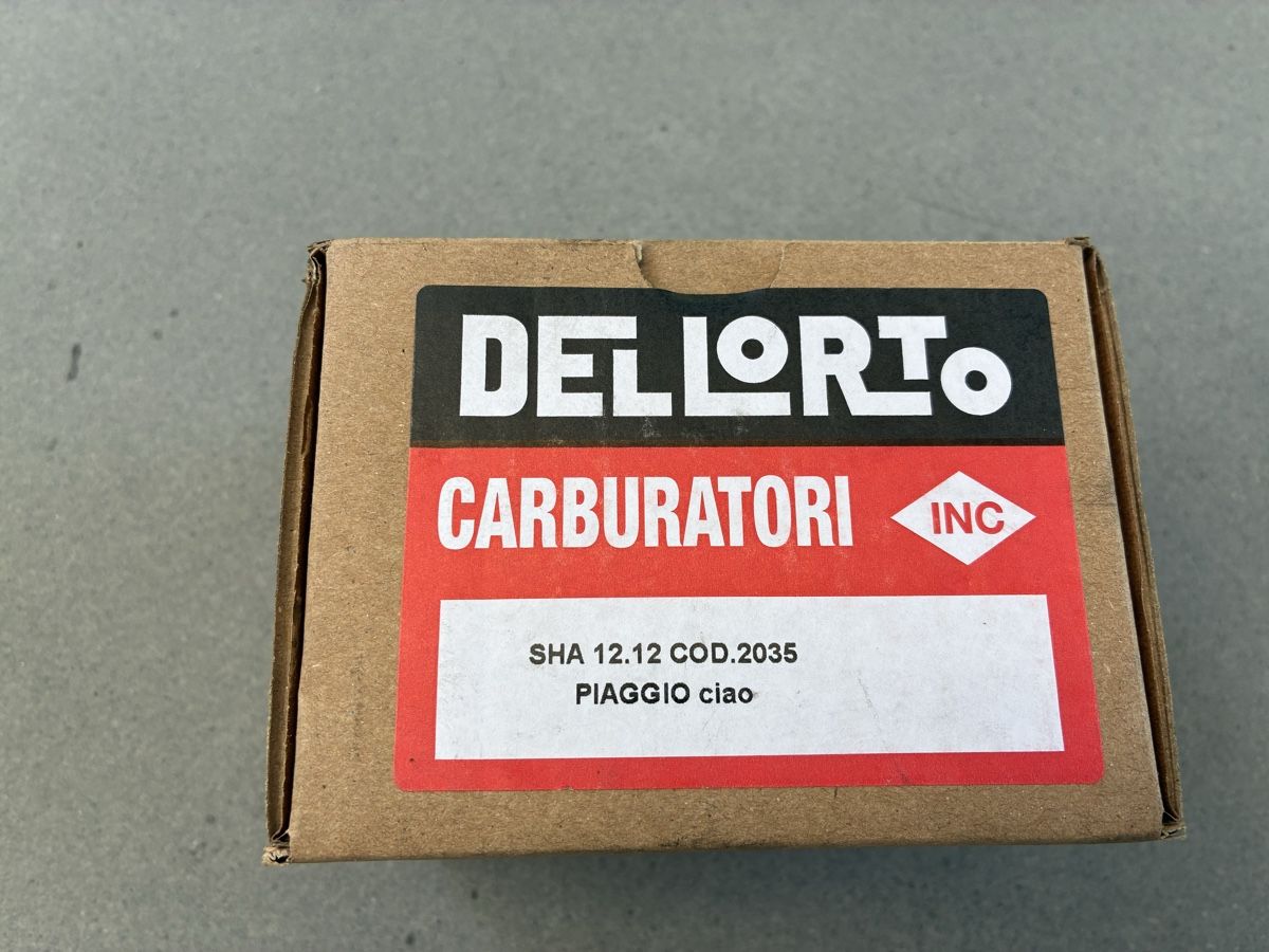 Dell'Orto Mofa-Ersatzteile: Dellorto 12/12 Vergaser Piaggio Ciao – Neu und originalverpackt aus Aarau Rohr von Sheeno