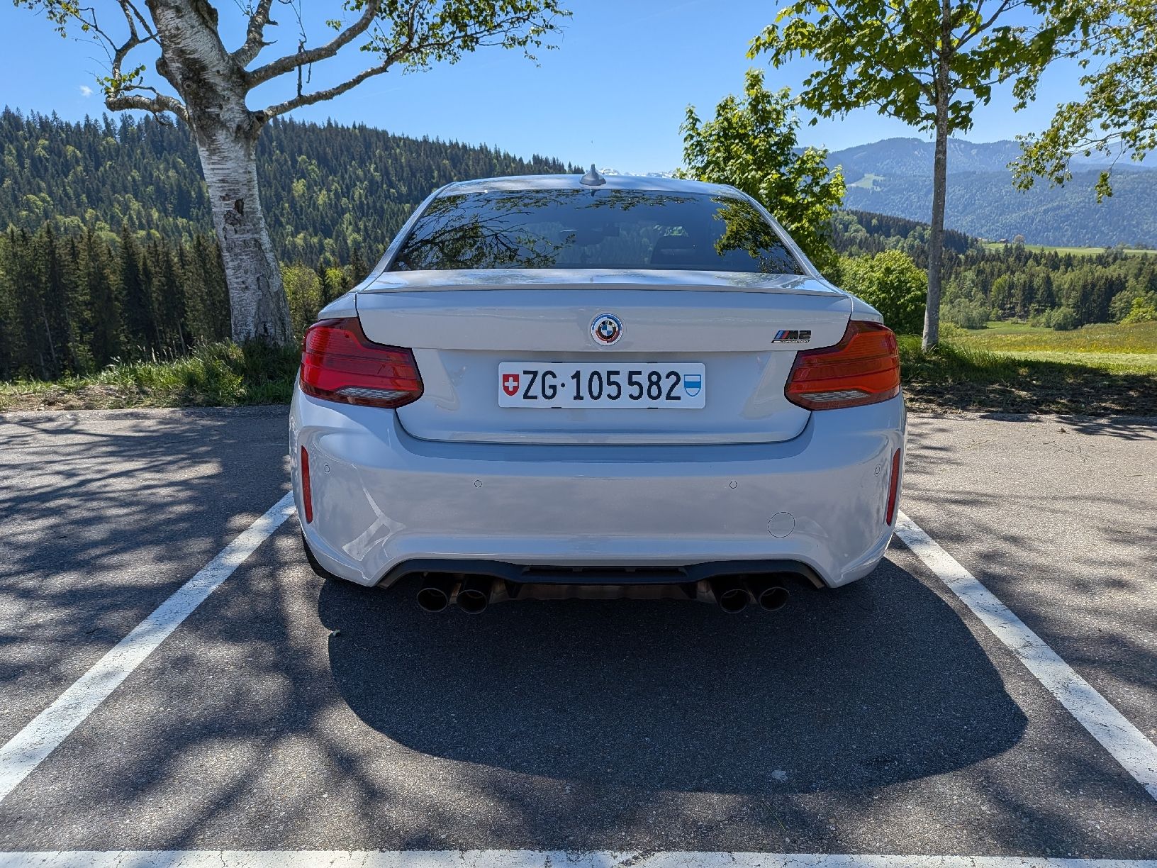 BMW Automobili: BMW M2 Competition Hockenheim Silber – Usato da Unterägeri venduto da DerHochdeutsche 2