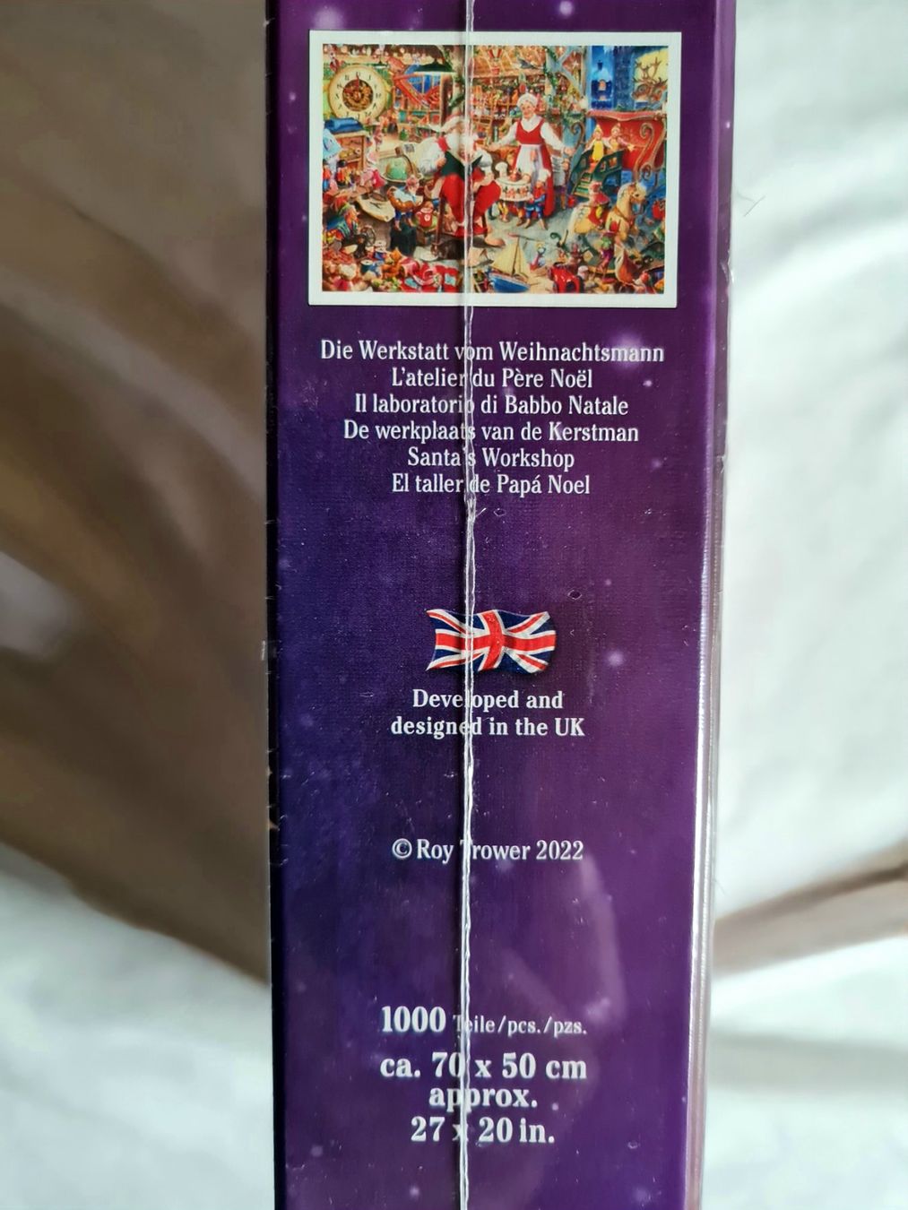 Ravensburger Puzzle: Neues Puzzle Weihnachten "Santa's Workshop" – Nuovo e nell'imballaggio originale da Ochlenberg venduto da Crashdown 1