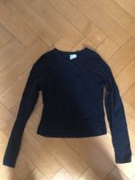 H&M Divided Langarmshirt Schwarz – Gr. S – Top Zustand