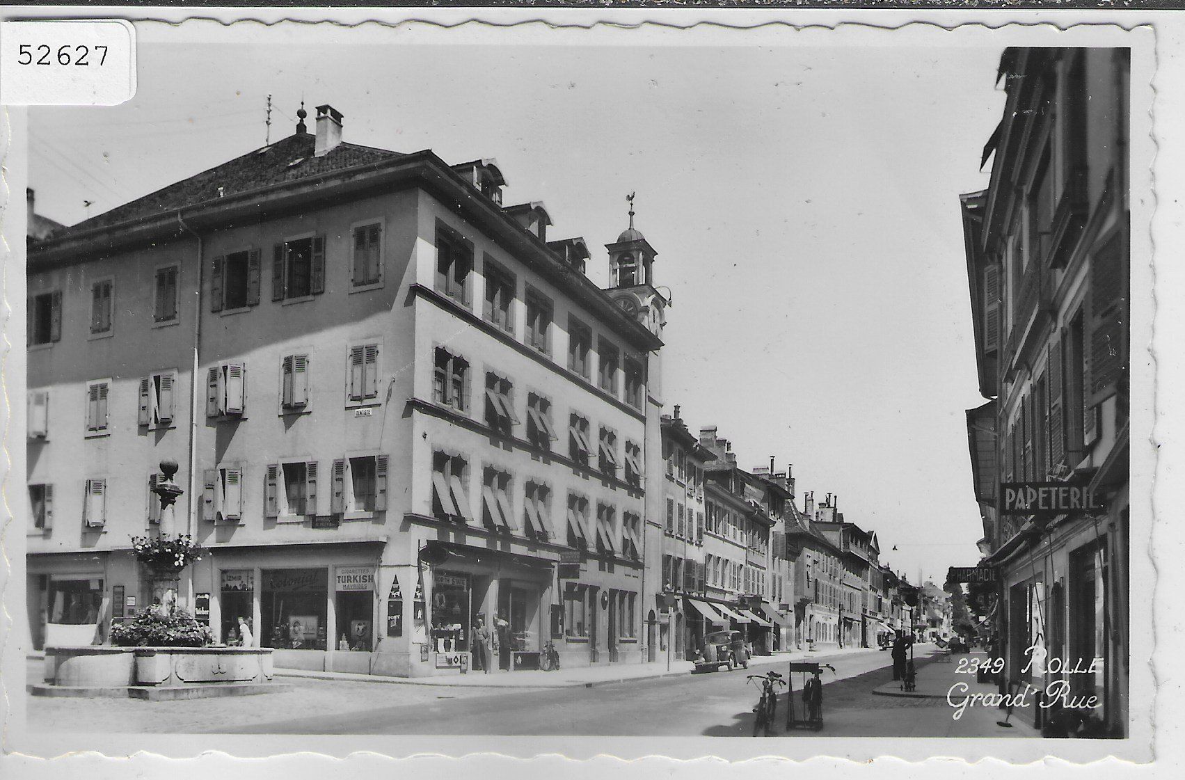 Cartoline postali: Rolle - Grand Rue – Usato da Ettingen venduto da Kartenplanet