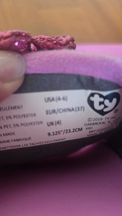 Scarpe per ragazze: ty Plüsch Hausschuhe, Gr. 37 – Usato da Meggen venduto da Scollection 2