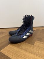Adidas Boxing Shoes Size 45 1/3 Blue Silver Red