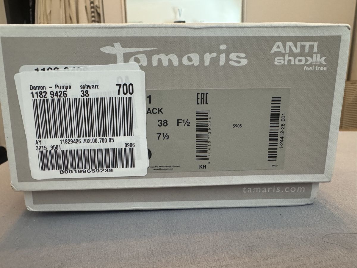 Tamaris Damenschuhe: Tamaris Pumps Gr. 38 – Neu und originalverpackt aus Ilanz von kristinalandis 3