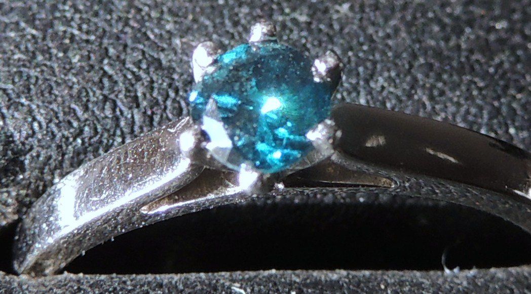 Bagues: Diamant Silber 925 Fingerring Gr. 56 – D'occasion à Waldenburg par schaller707 6