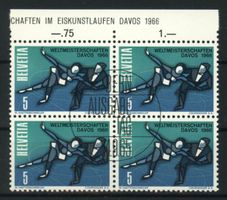 1965, Weltmeisterschaften im Eiskunstlauf Davos, ET