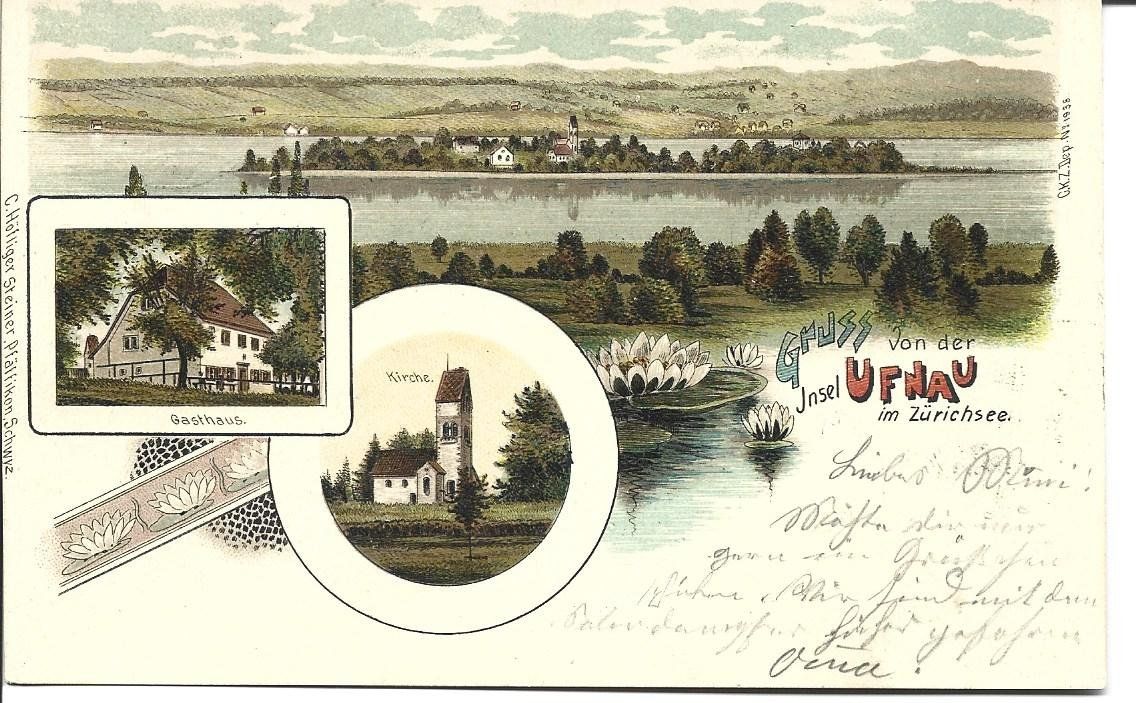 Cartoline postali: Litho Ufenau – Usato da Appenzell venduto da mai25
