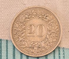 Monnaie Suisse 20 ct
