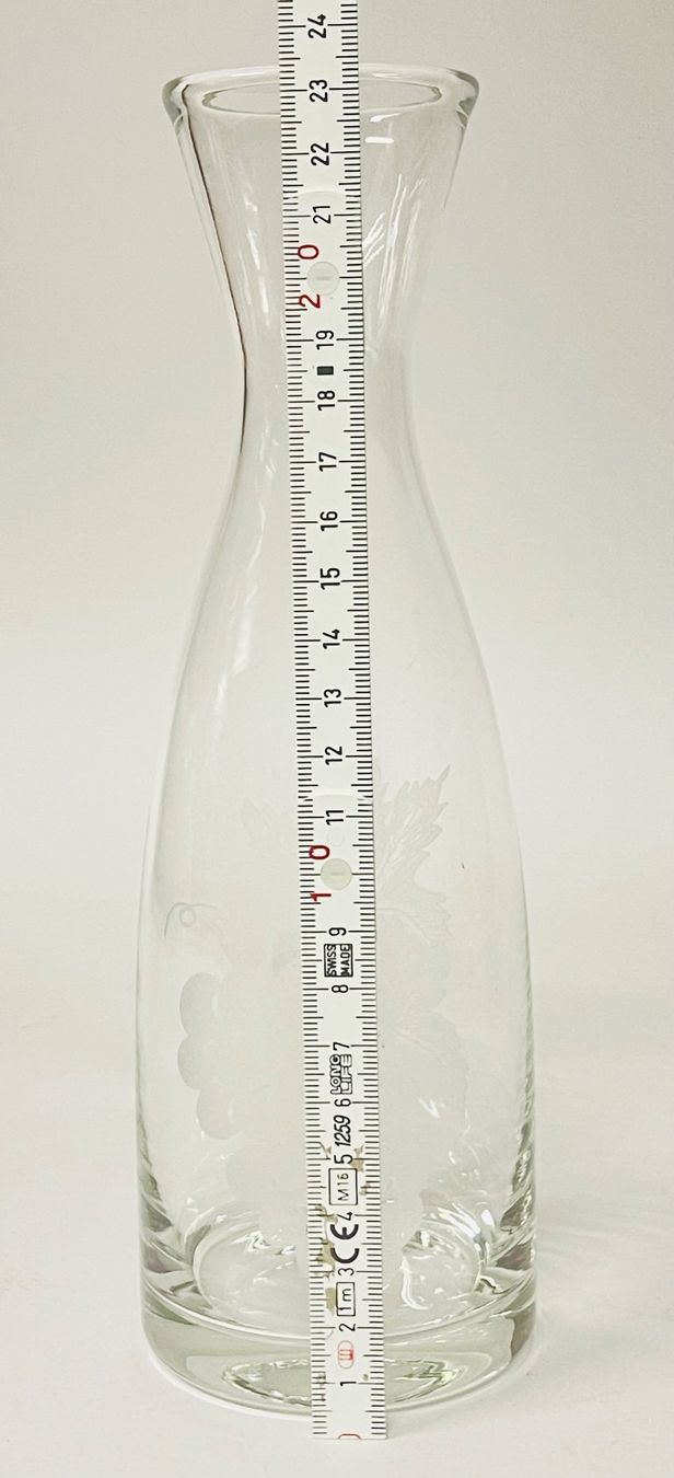 Glasi Hergiswil Caraffe: Glaskaraffe Glasi Hergiswil, Schweiz – Usato da Olten venduto da ELHANDEL 4