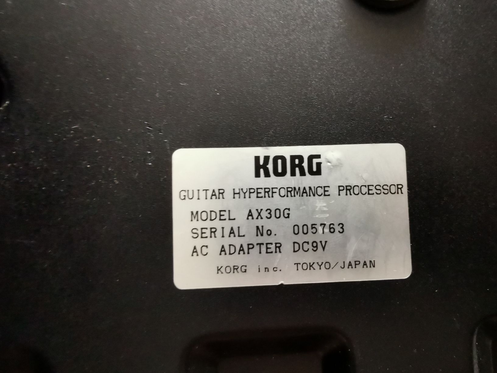 Korg Instruments de musique: Korg Toneworks AX30G Gitarrenprozessor mit Netzteil – D'occasion à Rohrbachgraben par noisenomad 4