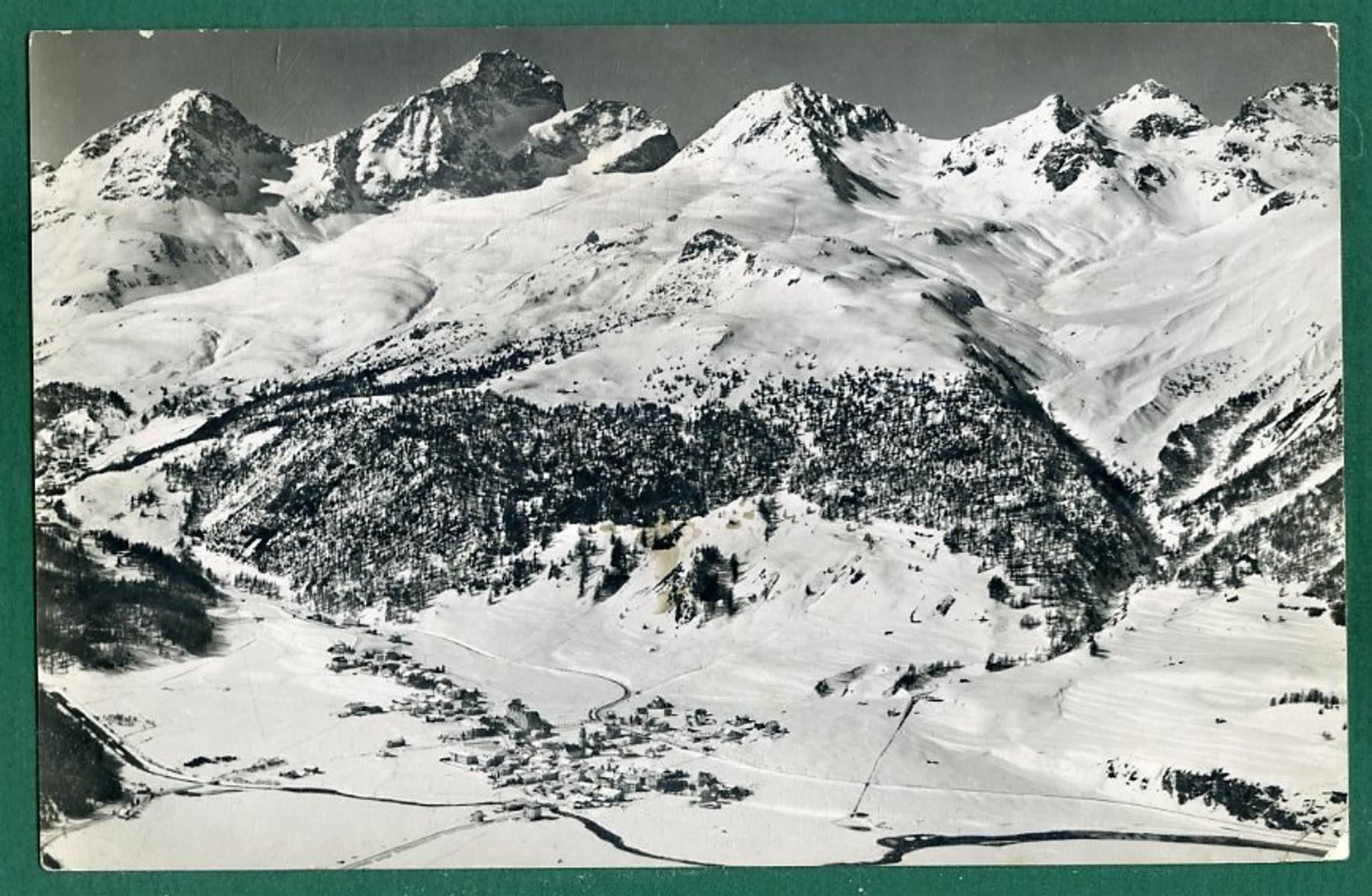 Cartoline postali: Celerina, 1957, gelaufen – Usato da Sargans venduto da Hausi1951