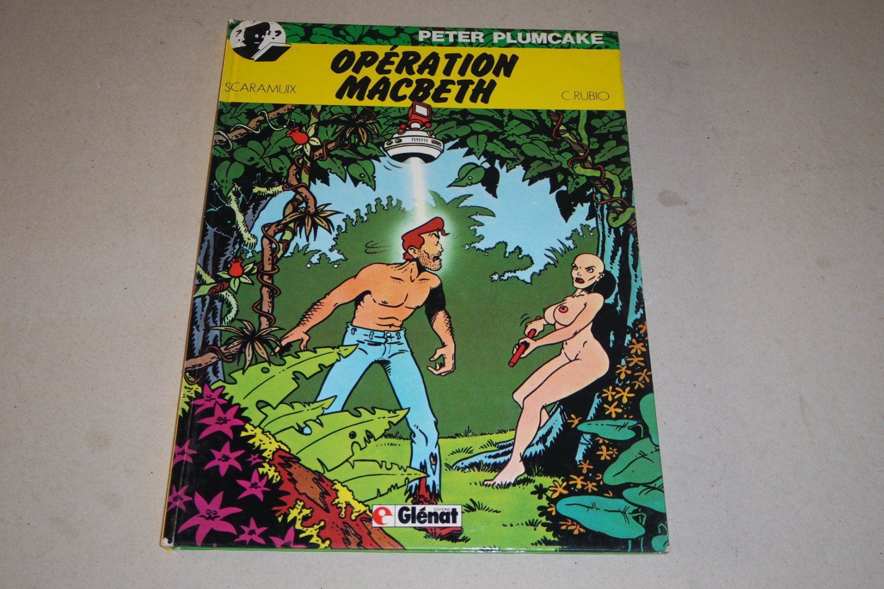 Fumetti: PETER PLUMKAKE   °°°°  OPÉRATION MACBETH  °°°°  E.O – Usato da Avenches venduto da WEBHobby