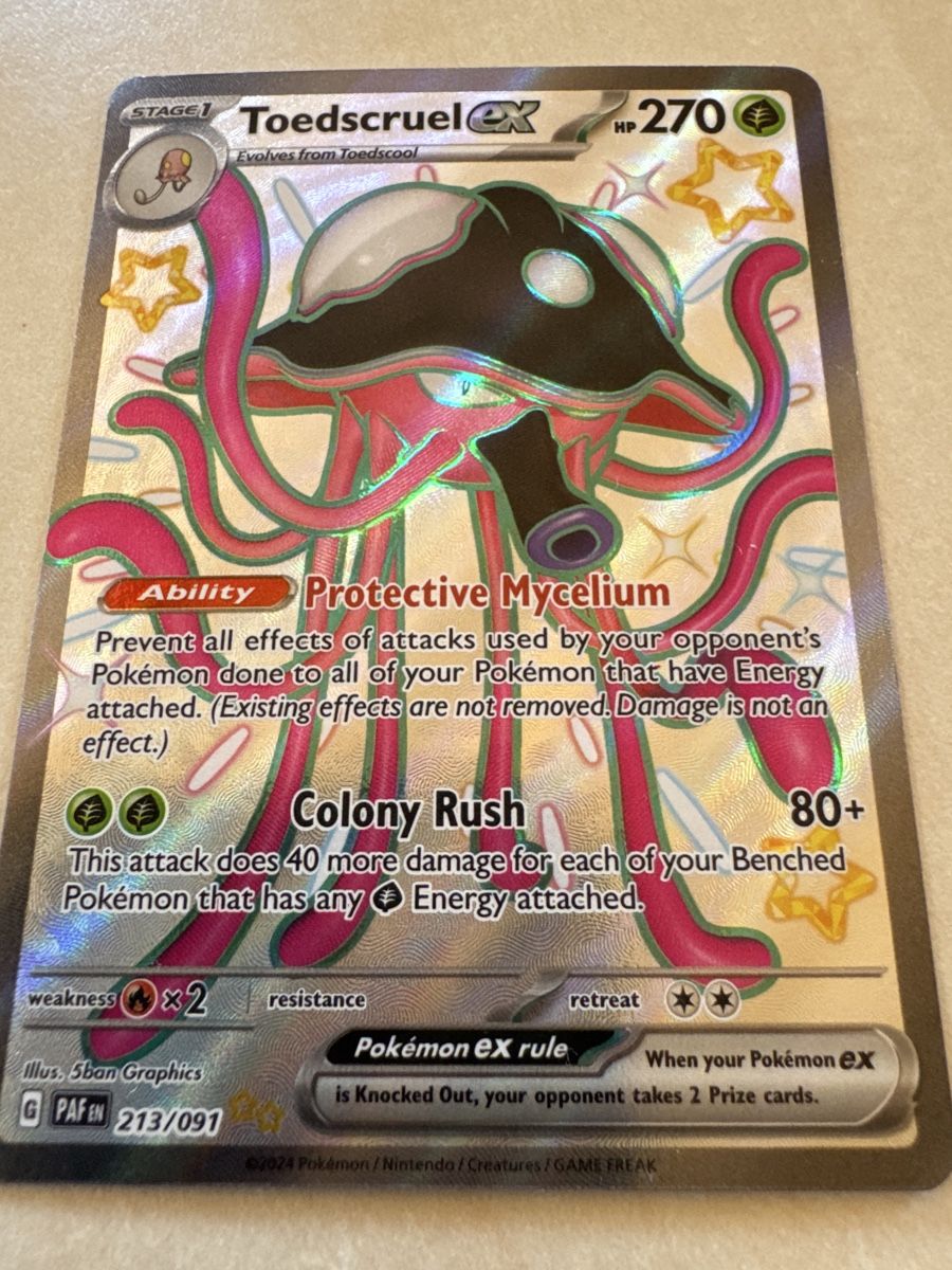 Pokémon Sammelbilder & Trading cards: Toedscruel ex 213/091 ab Fr. 1.- – Gebraucht aus Flüh von LucaK 2