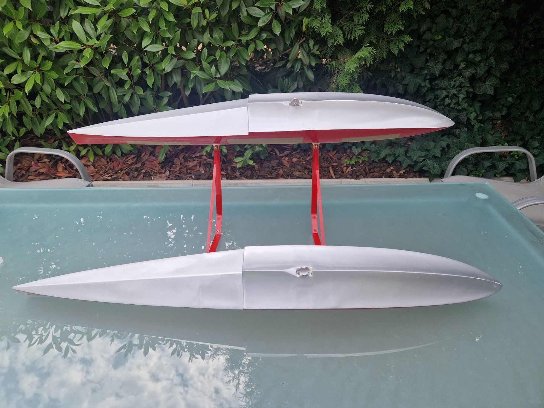 Modellismo RC: Wasserski Sebart Maggi Modellflugzeug – Usato da Fräschels venduto da fascination12 2