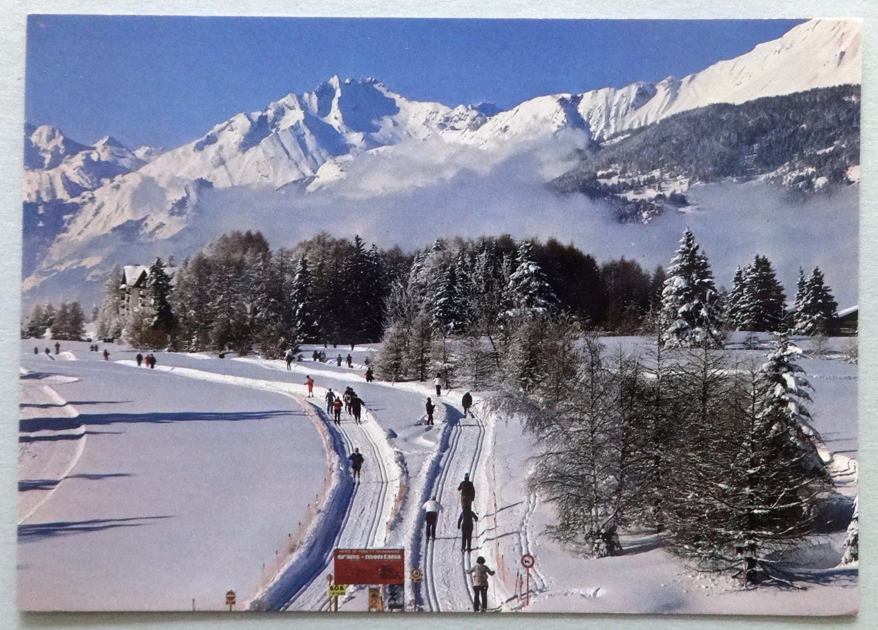 Ansichtskarten: Crans-Montana – Gebraucht aus Fétigny von Billy2miny