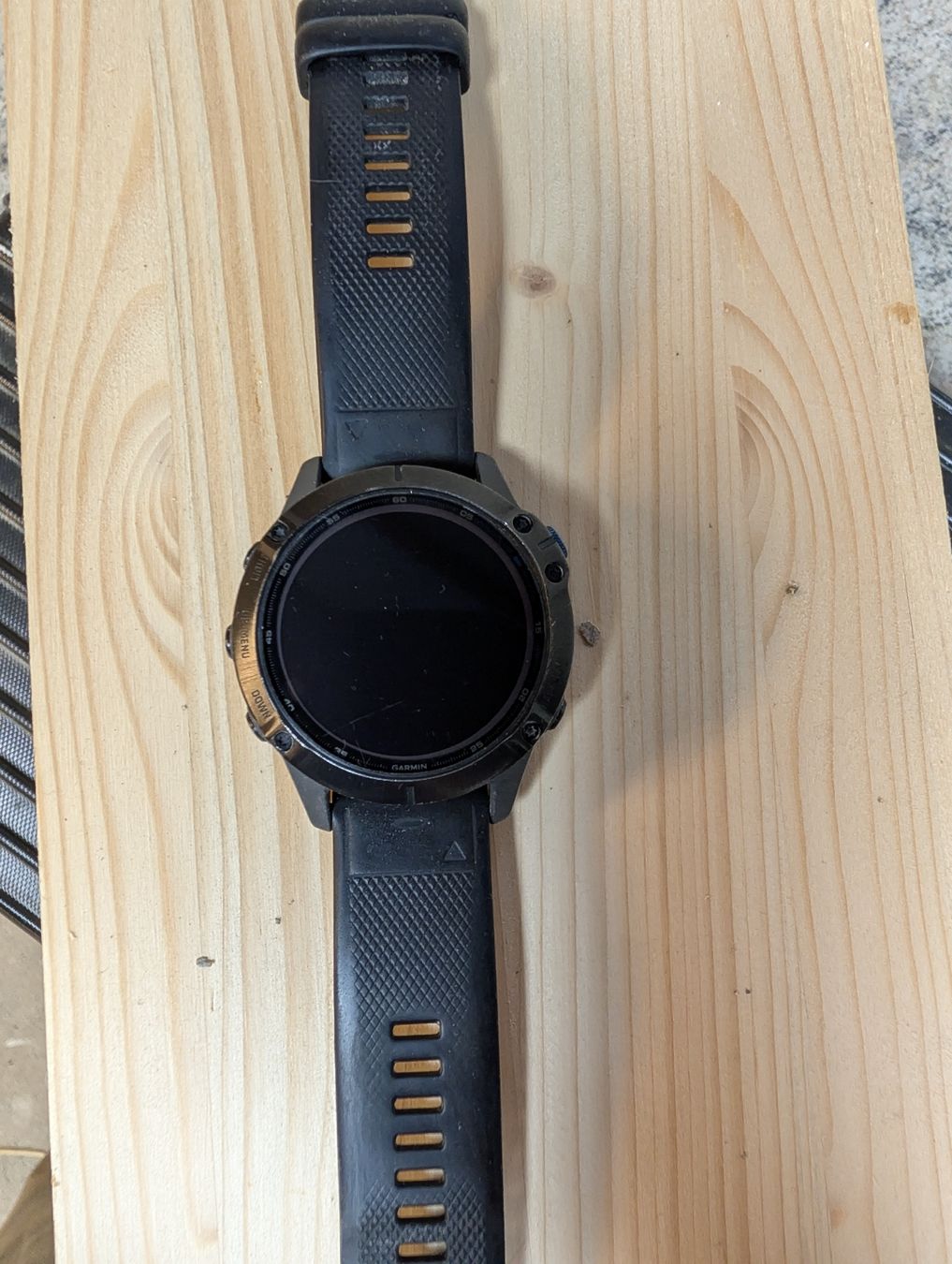Pellicola Protettiva 3D Per Garmin Fenix 6 E 6 Pro! 2 Pezzi, Trasparente Con Bordi Neri.