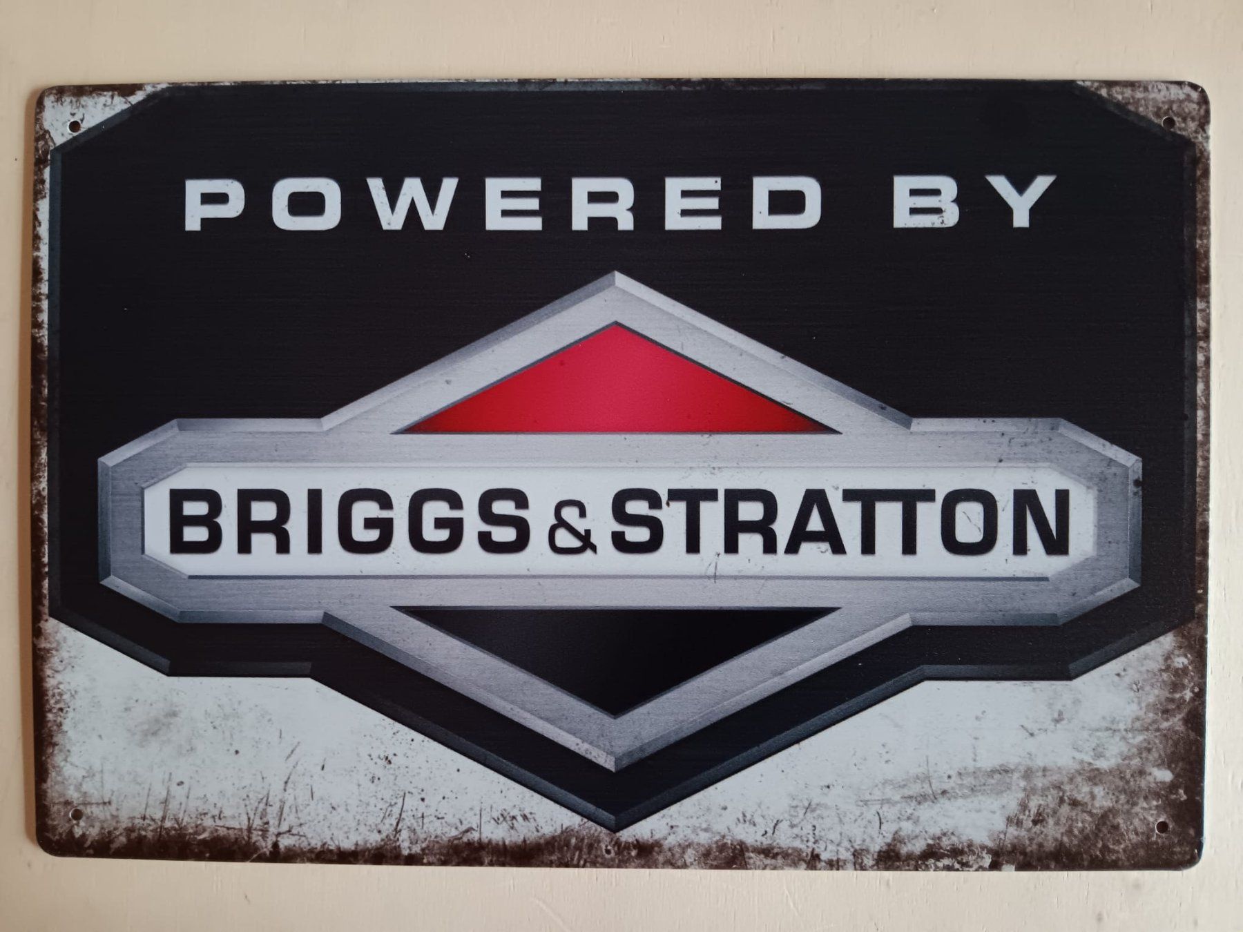 Schilder: Briggs & Stratton Blechschild – Neu und originalverpackt aus Alberswil von mech350