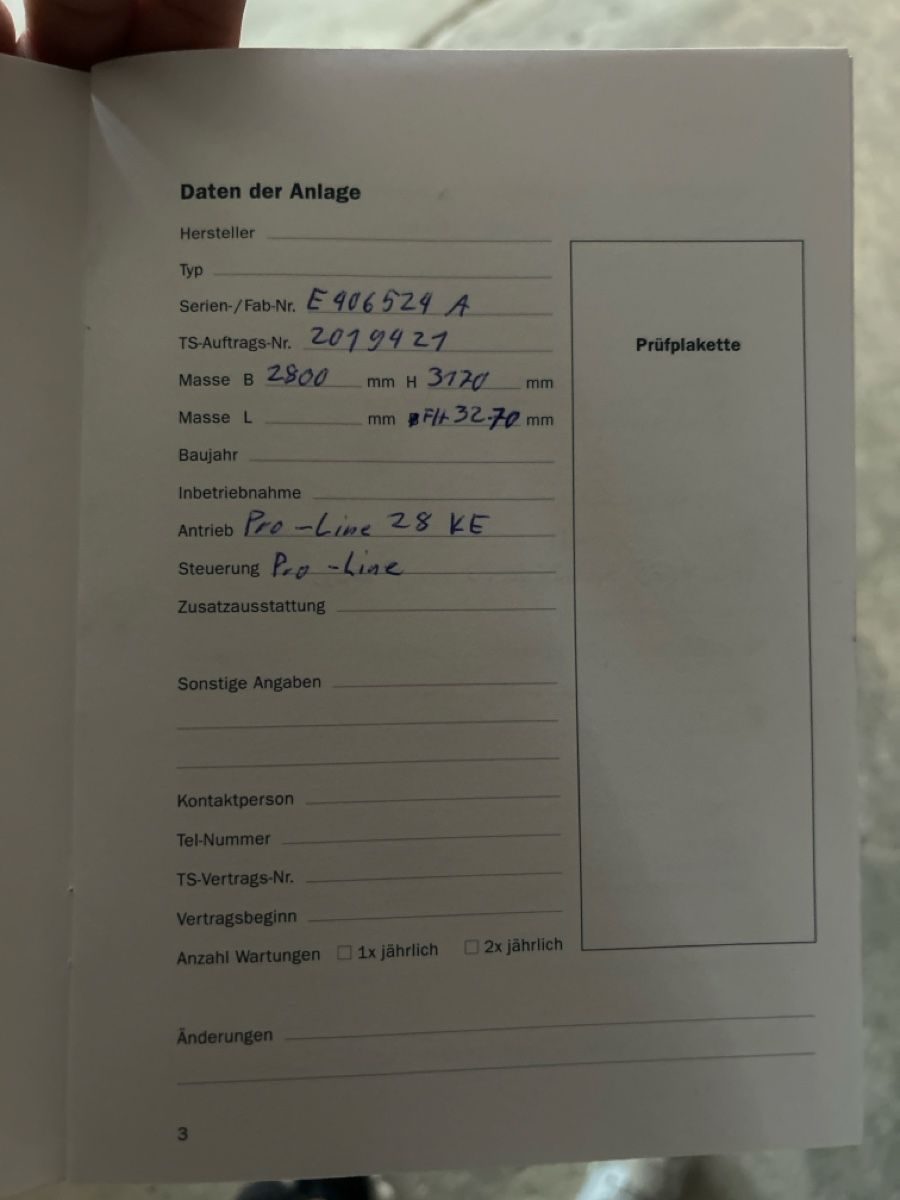 Autre matériel électrique: Garagen/Lagertor – D'occasion à Niederuzwil par and_fv29 4