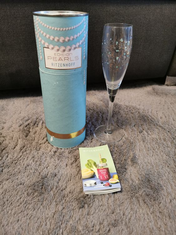 Ritzenhoff Edition Pearls Sektglas, neuwertig (Gebraucht) in Gunzgen ...