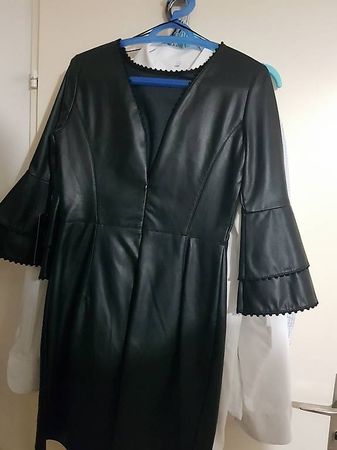 Lederkleid Zara Gr. 38 ungetragen