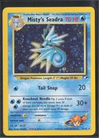 POKÉMON / Misty's Seadra / Gym Heroes / Stamp+Swirl / 1Fr.!