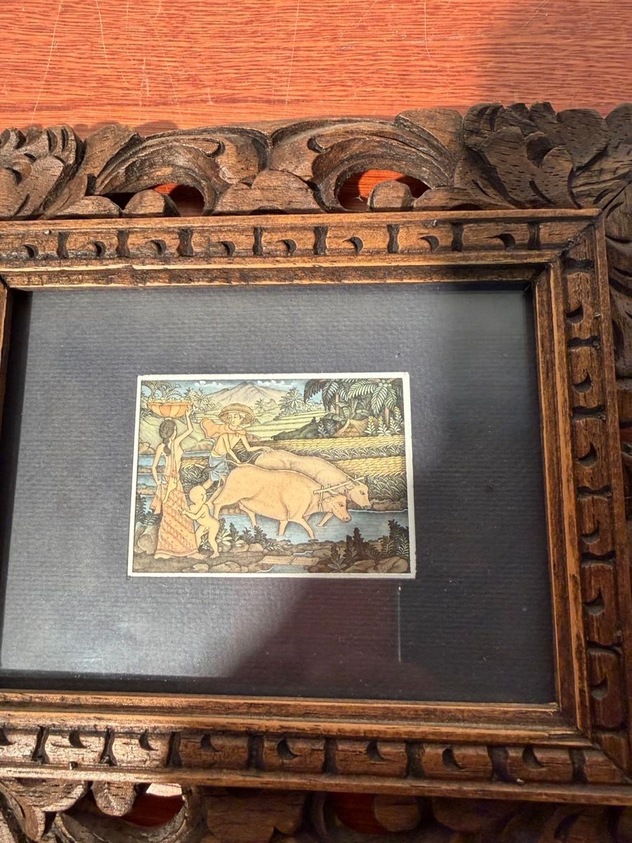 Dipinti: Framed Miniature Artwork, carton – Usato da Lausanne venduto da vas_cdb2 8