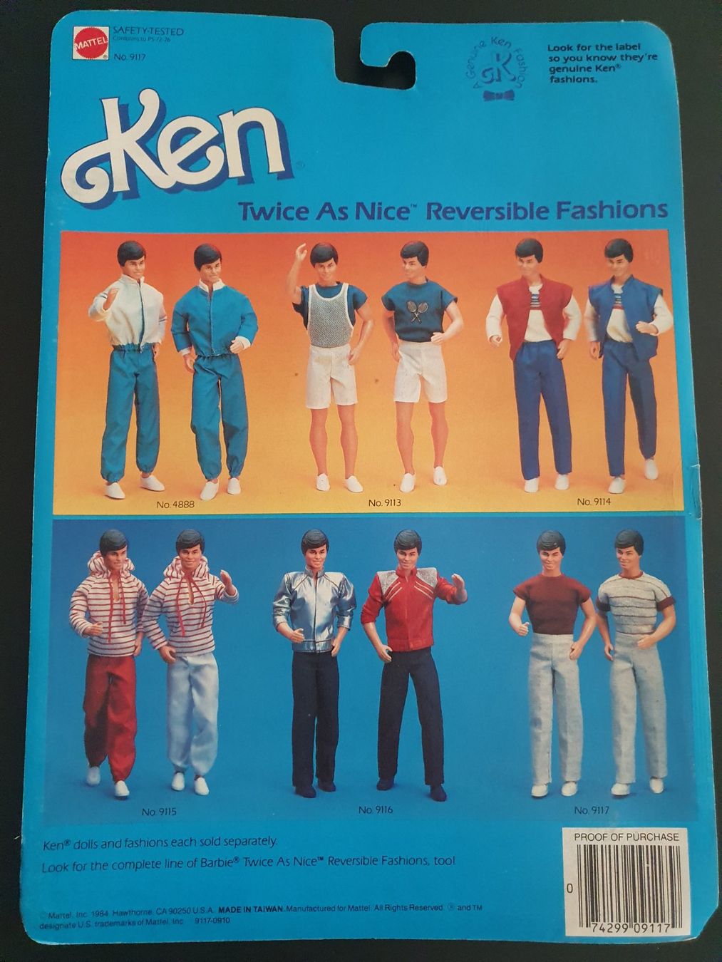 Bambole: Barbie Ken Twice as nice, 1984 – Usato da Zürich venduto da summersand 1
