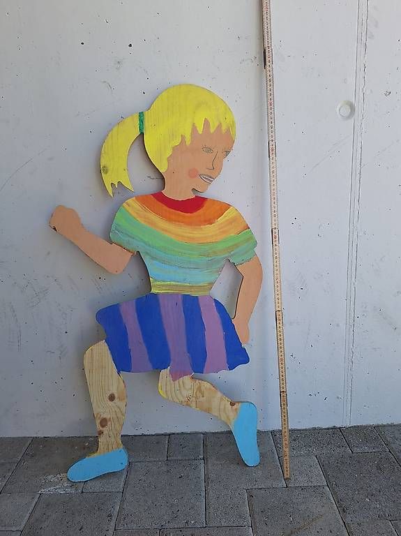 Tutte le decorazioni: Holztafel mit Figur – Usato da Allenwinden venduto da Elis.1