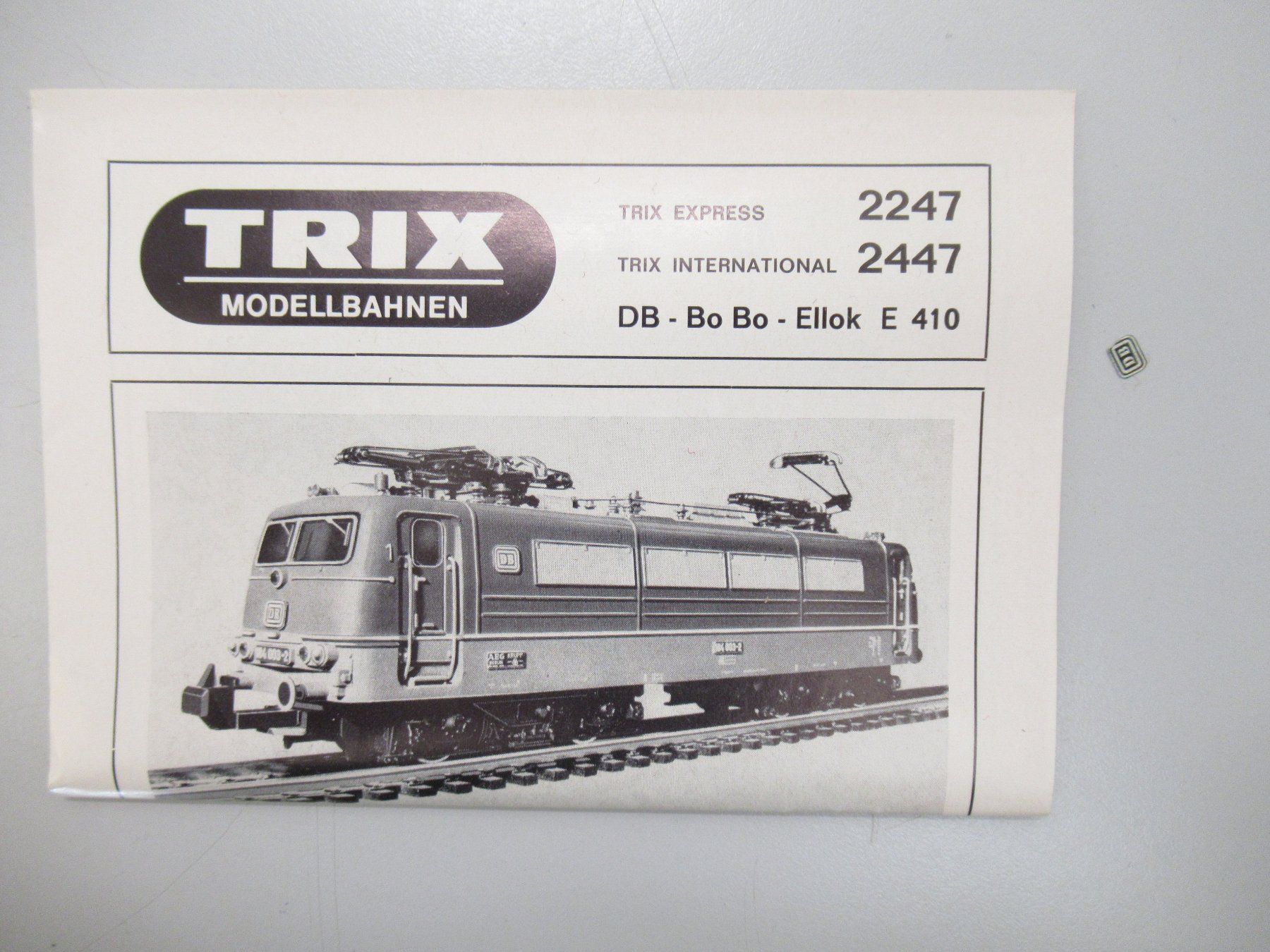 Trix Modellini di ferrovie: Trix-Express E-Lok BR184 DB Gleichstrom 3-Leiter Analog H0 – Usato da Basel venduto da mhmarken 6