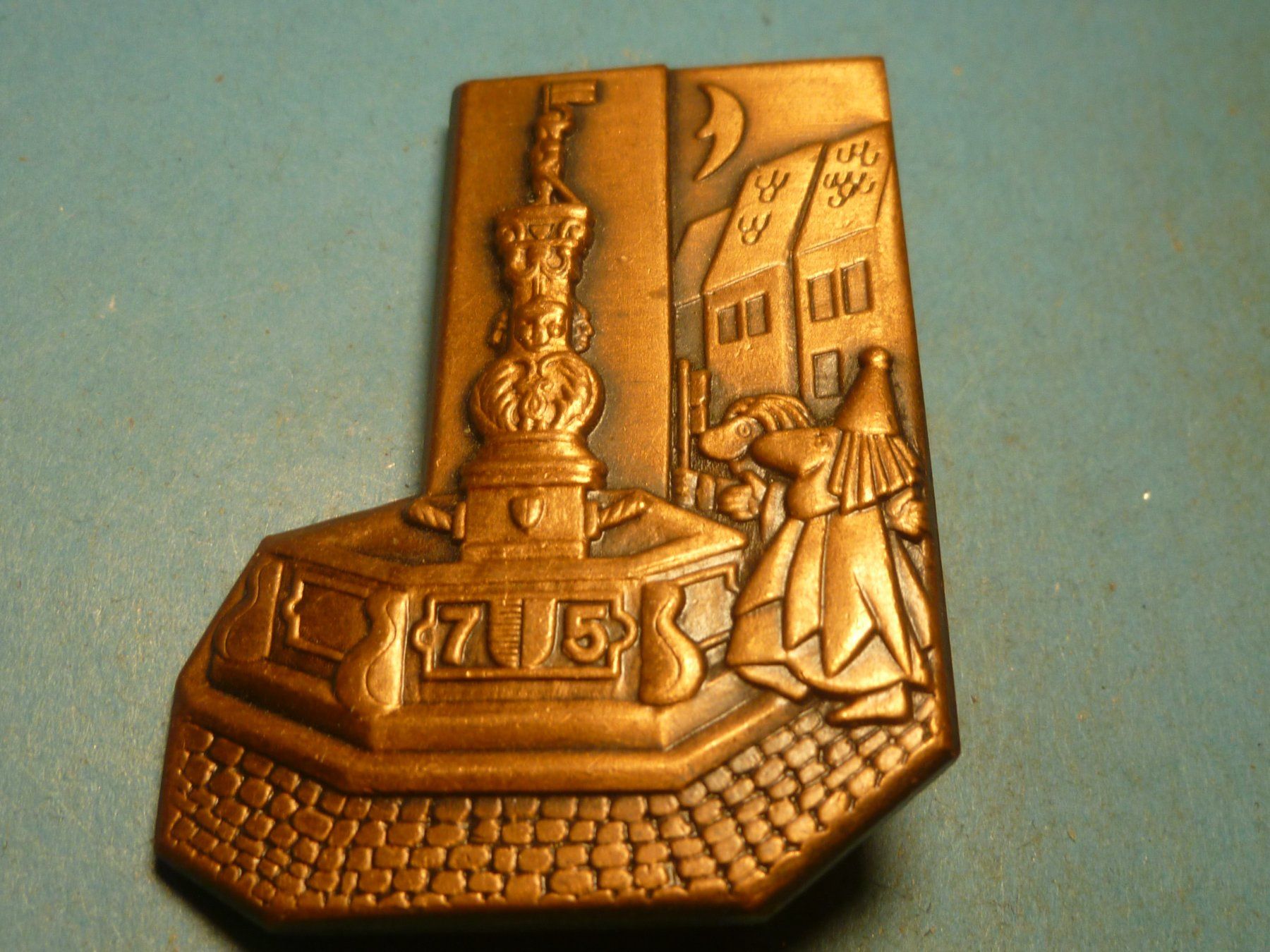 Plaketten & Abzeichen: LUZERN 1975 BRONZE – Gebraucht aus Ried (Muotathal) von Mandarin02