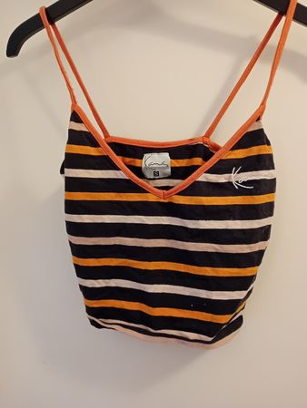 Karl Kani Damen Top, Grösse S, gestreift, ideal für Sommer!