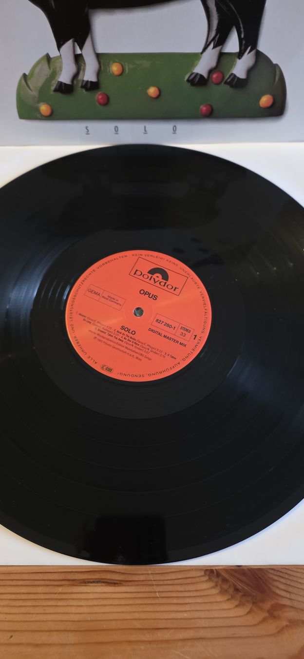 Dischi in vinile: Opus - Solo 1985 Vg,Vg – Usato da Yvonand venduto da RF-VINYL 1